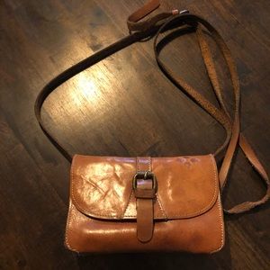 Brown Patricia Nash crossbody